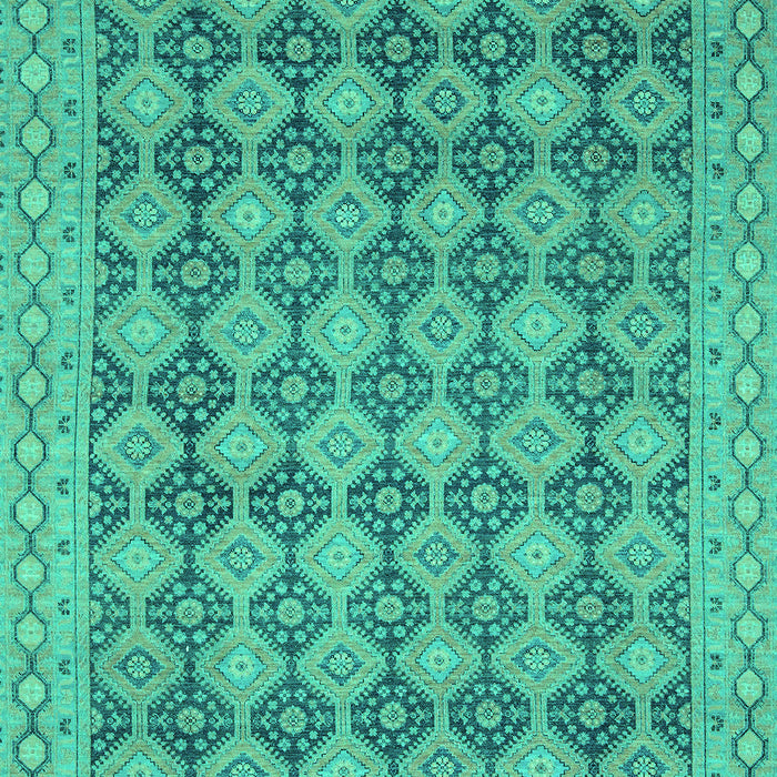Abstract Turquoise Modern Rug, abs2724turq