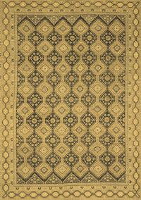 Abstract Brown Modern Rug, abs2724brn