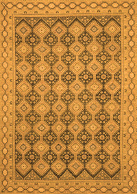 Abstract Orange Modern Rug, abs2724org