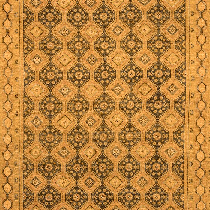 Abstract Orange Modern Rug, abs2724org