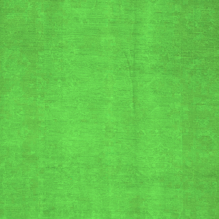Machine Washable Abstract Green Modern Area Rugs, wshabs2725grn