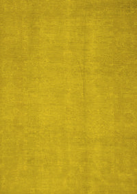 Abstract Yellow Modern Rug, abs2725yw