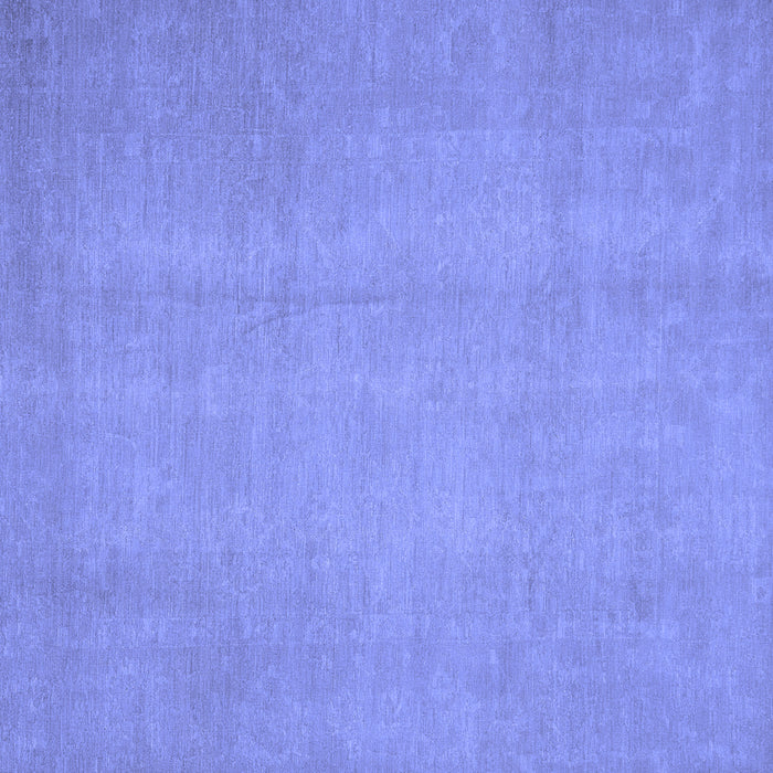 Square Abstract Blue Modern Rug, abs2725blu