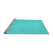 Sideview of Machine Washable Abstract Light Blue Modern Rug, wshabs2726lblu