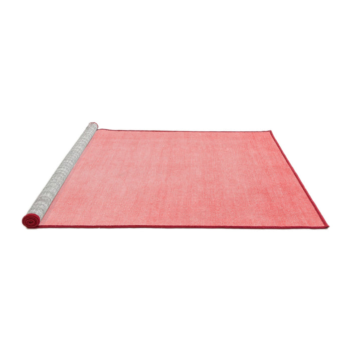 Modern Red Washable Rugs