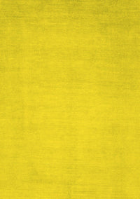 Abstract Yellow Modern Rug, abs2726yw