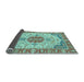 Sideview of Abstract Light Blue Modern Rug, abs2727lblu