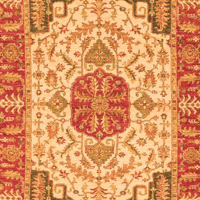 Machine Washable Abstract Orange Modern Area Rugs, wshabs2727org