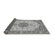 Sideview of Abstract Gray Modern Rug, abs2727gry