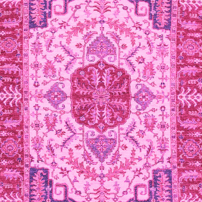 Machine Washable Abstract Pink Modern Rug, wshabs2727pnk