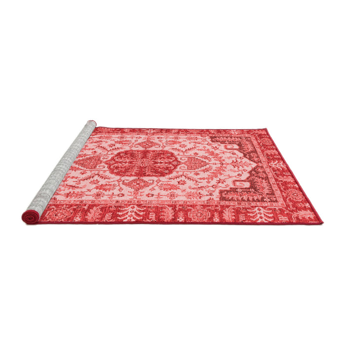 Modern Red Washable Rugs