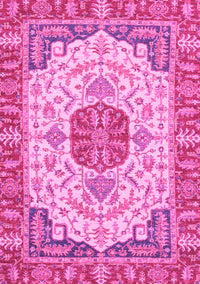 Abstract Pink Modern Rug, abs2727pnk