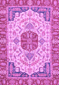 Abstract Purple Modern Rug, abs2727pur