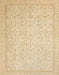 Abstract Brown Gold Oriental Rug, abs2728