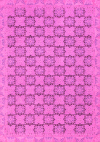 Abstract Pink Modern Rug, abs2729pnk