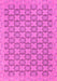 Machine Washable Abstract Pink Modern Rug, wshabs2729pnk