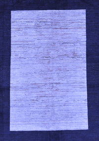 Oriental Blue Modern Rug, abs272blu