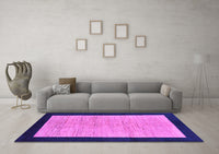 Machine Washable Oriental Purple Modern Rug, wshabs272pur