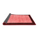 Oriental Red Modern Area Rugs