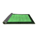 Sideview of Oriental Emerald Green Modern Rug, abs272emgrn