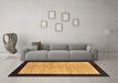 Machine Washable Oriental Brown Modern Rug in a Living Room,, wshabs272brn