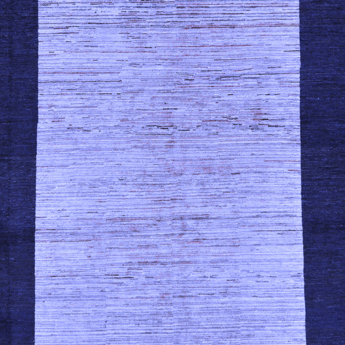 Machine Washable Oriental Blue Modern Rug, wshabs272blu