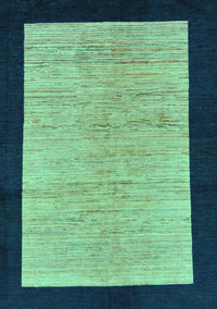 Oriental Turquoise Modern Rug, abs272turq