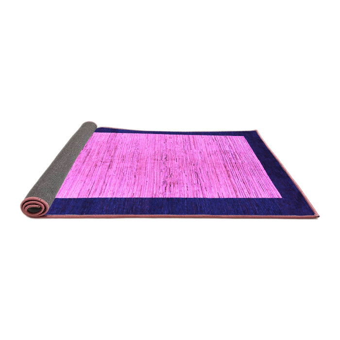 Sideview of Oriental Purple Modern Rug, abs272pur