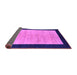 Sideview of Oriental Purple Modern Rug, abs272pur