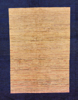 Abstract Orange Oriental Rug, abs272