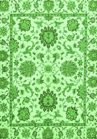 Abstract Green Modern Rug, abs2731grn