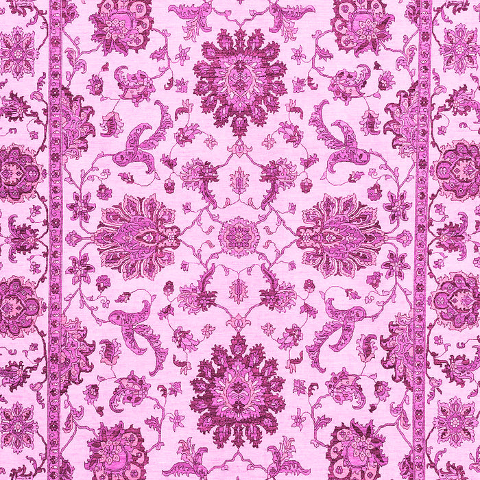 Machine Washable Abstract Pink Modern Rug, wshabs2731pnk