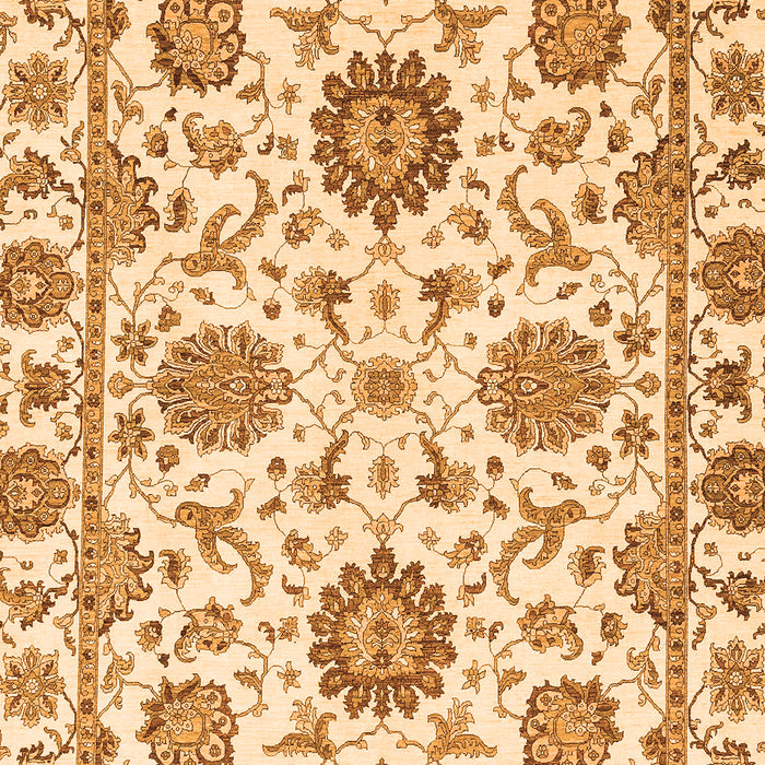 Machine Washable Abstract Orange Modern Area Rugs, wshabs2731org