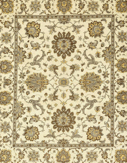 Abstract Sun Yellow Modern Rug, abs2731