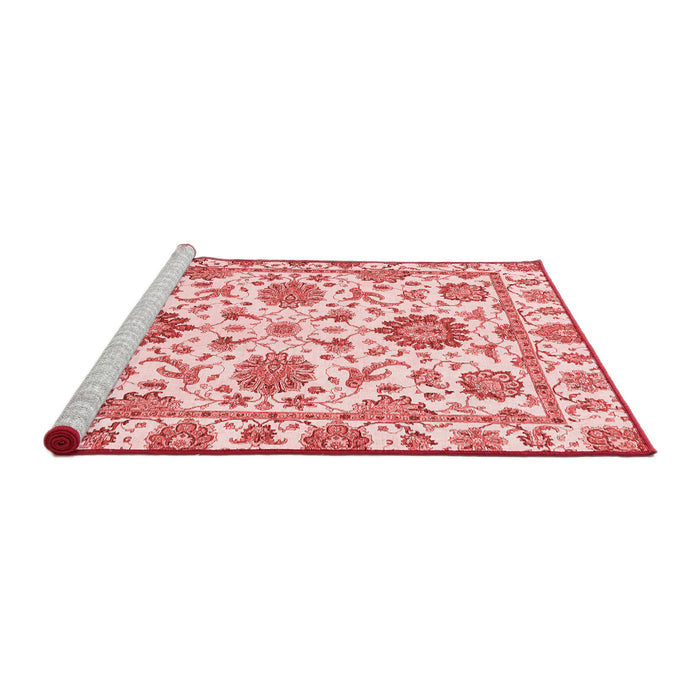 Modern Red Washable Rugs