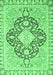 Geometric Emerald Green Traditional Rug, abs2732emgrn