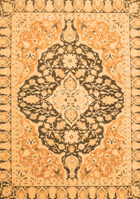 Geometric Orange Traditional Rug, abs2732org