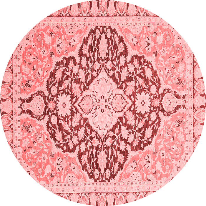 Geometric Red Traditional Rug, abs2732red