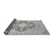 Sideview of Geometric Gray Traditional Rug, abs2732gry