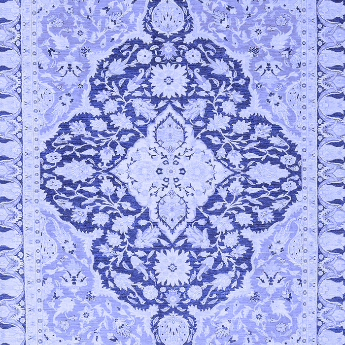 Geometric Blue Traditional Rug, abs2732blu