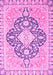 Geometric Pink Traditional Rug, abs2732pnk