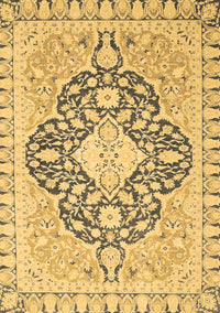 Geometric Brown Traditional Rug, abs2732brn