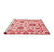 Modern Red Washable Rugs