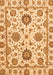 Abstract Orange Modern Rug, abs2733org