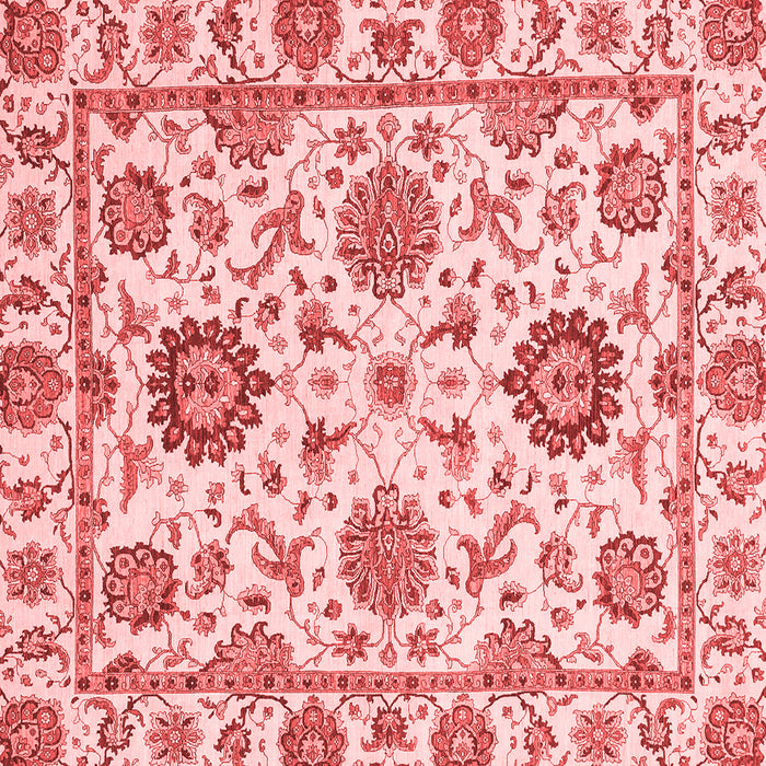 Machine Washable Abstract Red Modern Rug, wshabs2733red