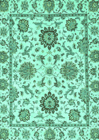 Abstract Turquoise Modern Rug, abs2733turq