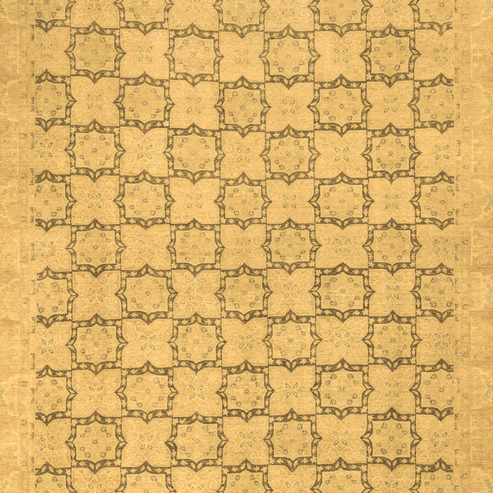 Abstract Brown Modern Rug, abs2734brn