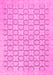 Machine Washable Abstract Pink Modern Rug, wshabs2734pnk