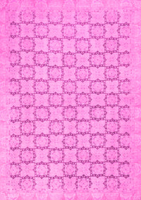 Abstract Pink Modern Rug, abs2734pnk