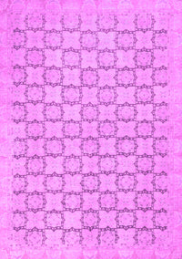 Abstract Purple Modern Rug, abs2734pur